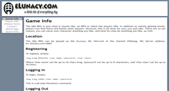 Desktop Screenshot of irpg.elunacy.com