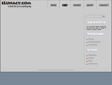 Tablet Screenshot of elunacy.com